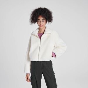 Wild Fable Cream Teddy Jacket